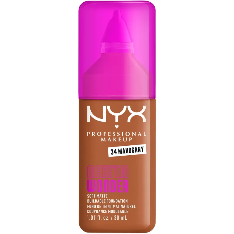 NYX Professional Makeup Make Em Wonder Foundation 33 Sienna – 30 ml