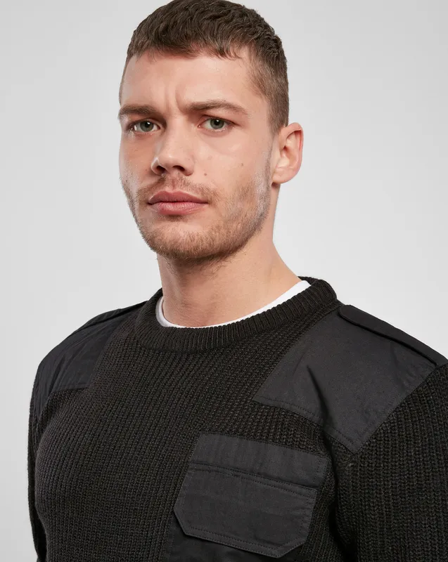 Brandit BW Pullover Jumper Svart
