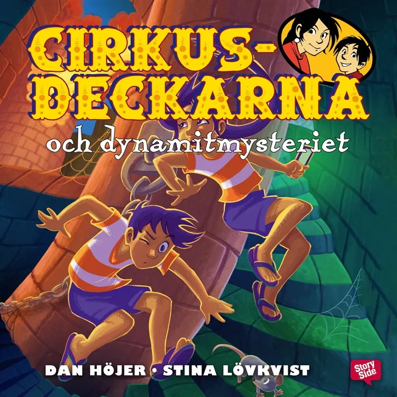 Cirkusdeckarna och dynamitmysteriet, Ljudbok