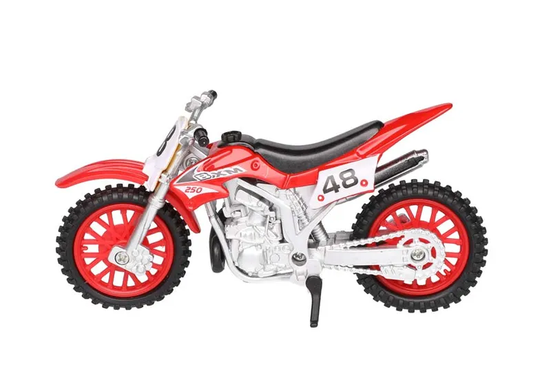 Leksaksfordon: Motorcykel 12,5 cm – Grön