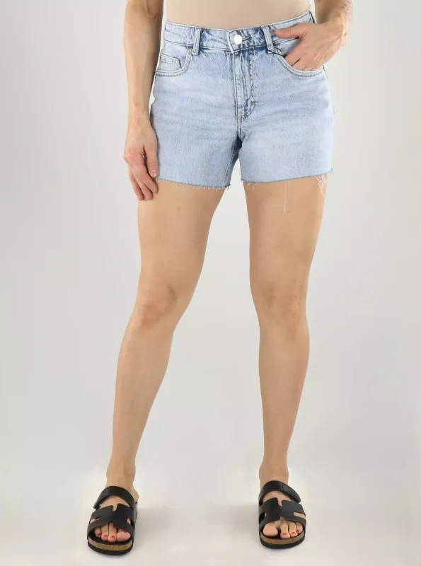 Vero Moda denimshorts mr ljusblå