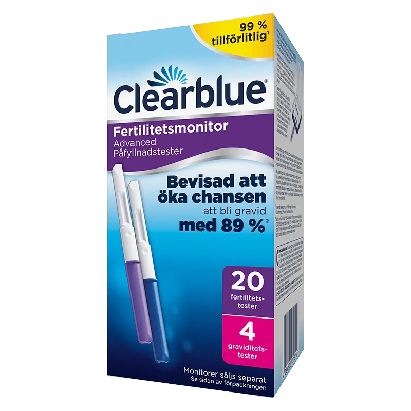 Teststickor till Clearblue Advanced Fertilitetsmonitor - 20+4 st