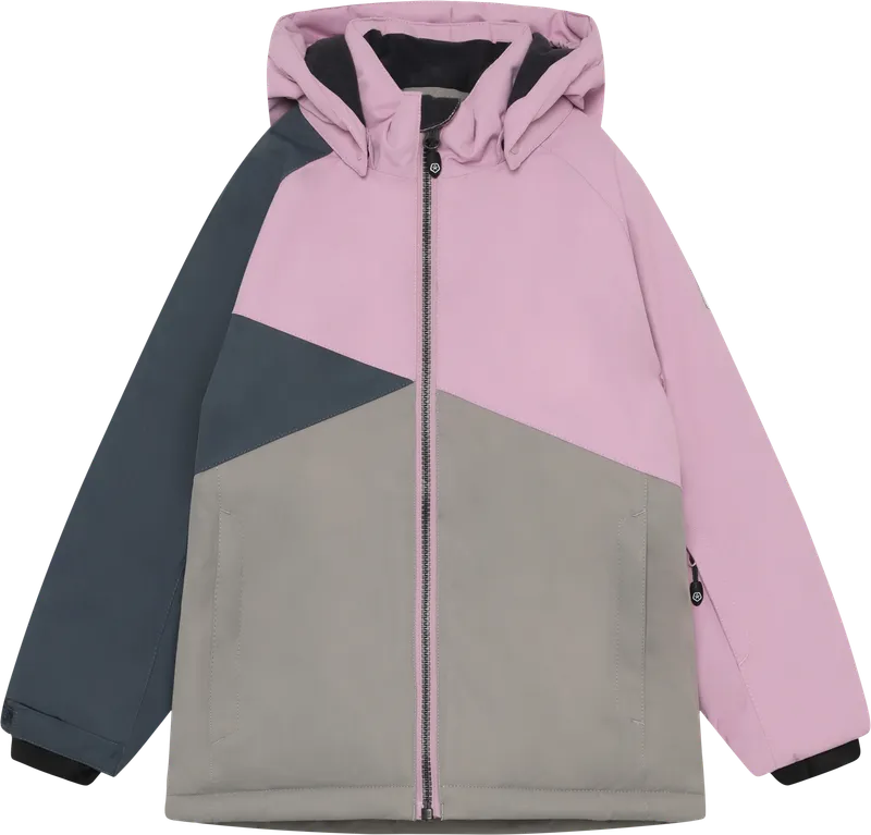 Color Kids Junior´s Ski Jacket - Colorblock Mauve Mist (#9418)