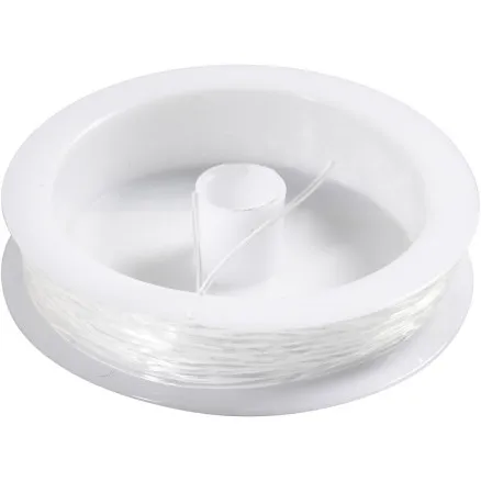 Nylontråd Elastisk 1 mm x 10 m