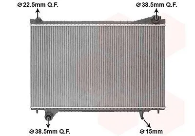 VAN WEZEL 77012706 Kylare