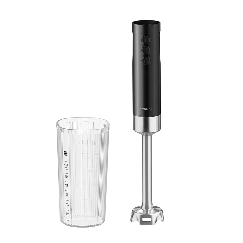 ZWILLING XTEND sladdlös stavmixer 250 W 0,6 L, svart, batteri ingår ej