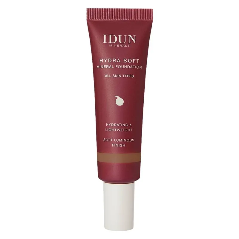 IDUN Minerals Hydra Soft Mineral Foundation Hilda Medium brown neutral – 30 ml