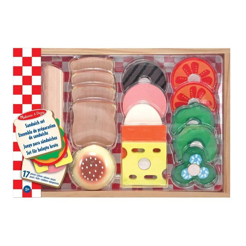 Sandwichset i Trä Melissa & Doug