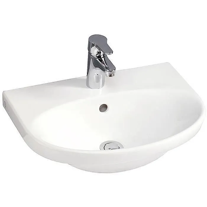 Gustavsberg Nautic 5550 Handfat för bult/konsolmontage, 50 cm