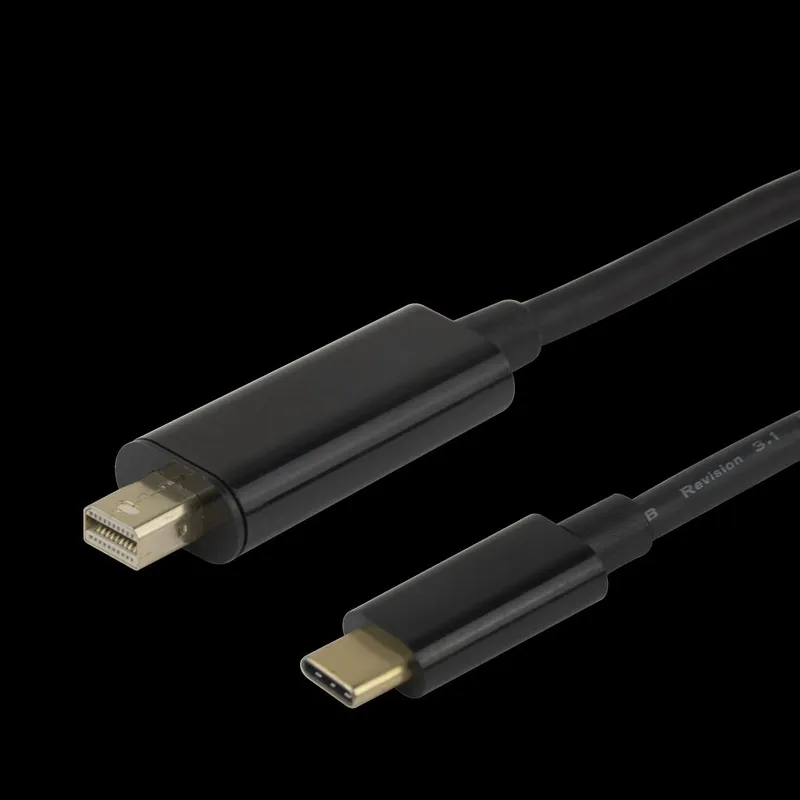 Deltaco - DisplayPort cable - USB-C to Mini DisplayPort - 1 m