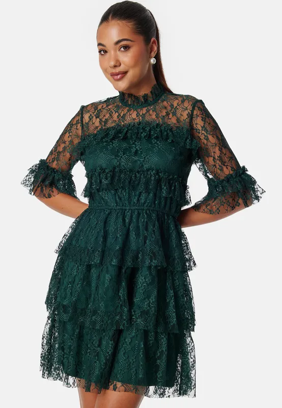 Frill Lace Dress (#0944)