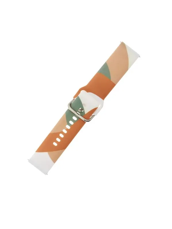 Hurtel Strap Moro for Samsung Galaxy Watch 45 / 46 / 47 mm Silicone Bracelet Watch Band – Pattern 3