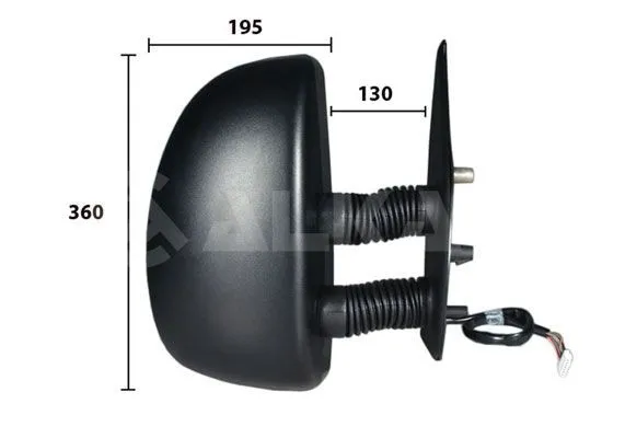 Backspegel ALKAR 9240921