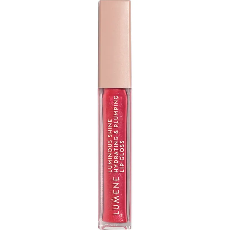 Lumene Luminous Shine Hydrating & Plumping Lip Gloss 5 Bright Rose – 5 ml