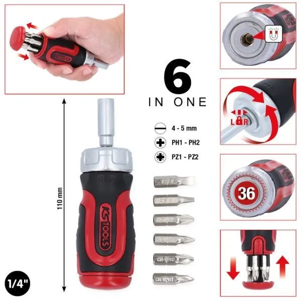 Skruvmejsel KS TOOLS 159.2025