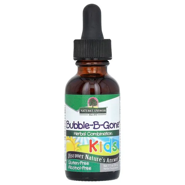Nature’s Answer - Bubble-B-Gone för Barn, 30 ml