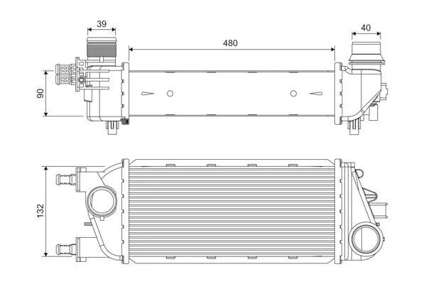 VALEO 818388 Intercooler