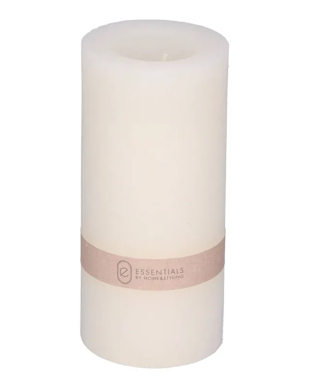 Excellent Houseware Pillar Candle White 300 g
