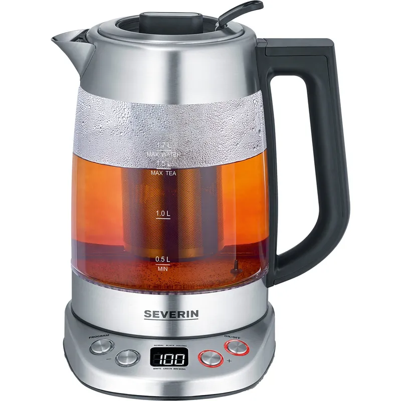 Tekokare Deluxe WK 3480 1,5-1,7l 3000W Justerbar temp