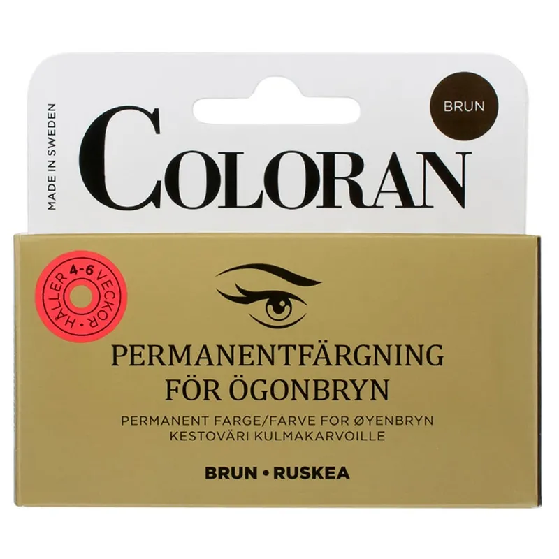 Coloran Eyebrow Colour Brown – 8 ml