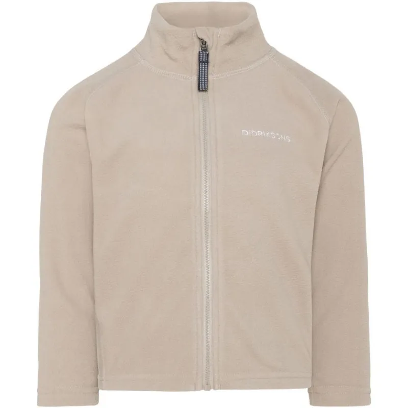 Didriksons Monte, Fleecejacka, Junior, Beige