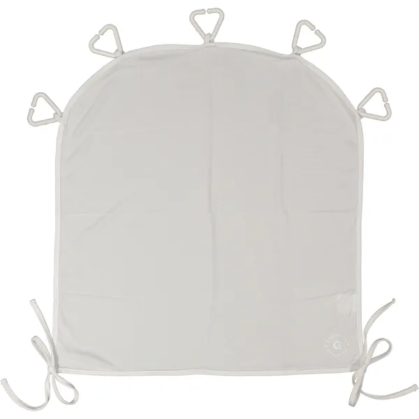 Geggamoja Barnvagnsgardin UV50+ Offwhite 1 st