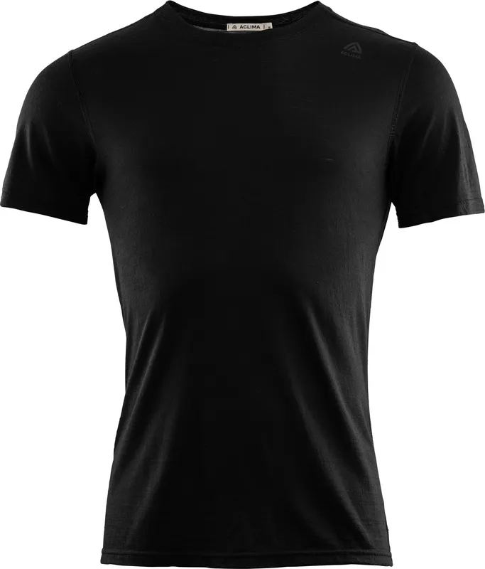 Aclima LightWool Undershirt T-shirt Man Jet Black (#0716)