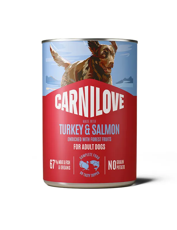 Carnilove Dog Adult Salmon & Turkey Paté Våtfoder till Hund 400 g