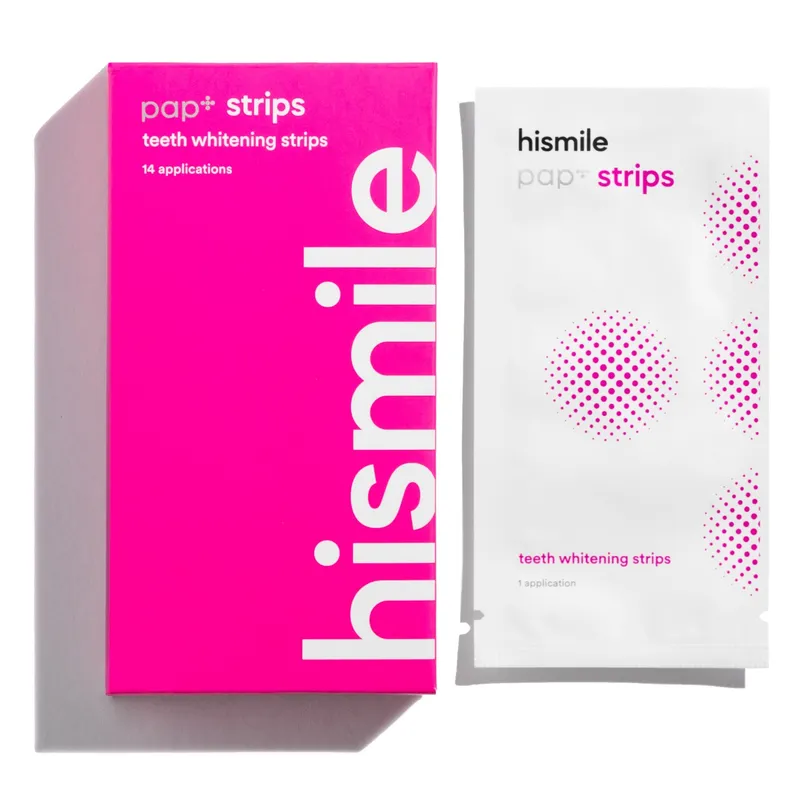 Hismile PAP + Whitening Strips 14 pcs