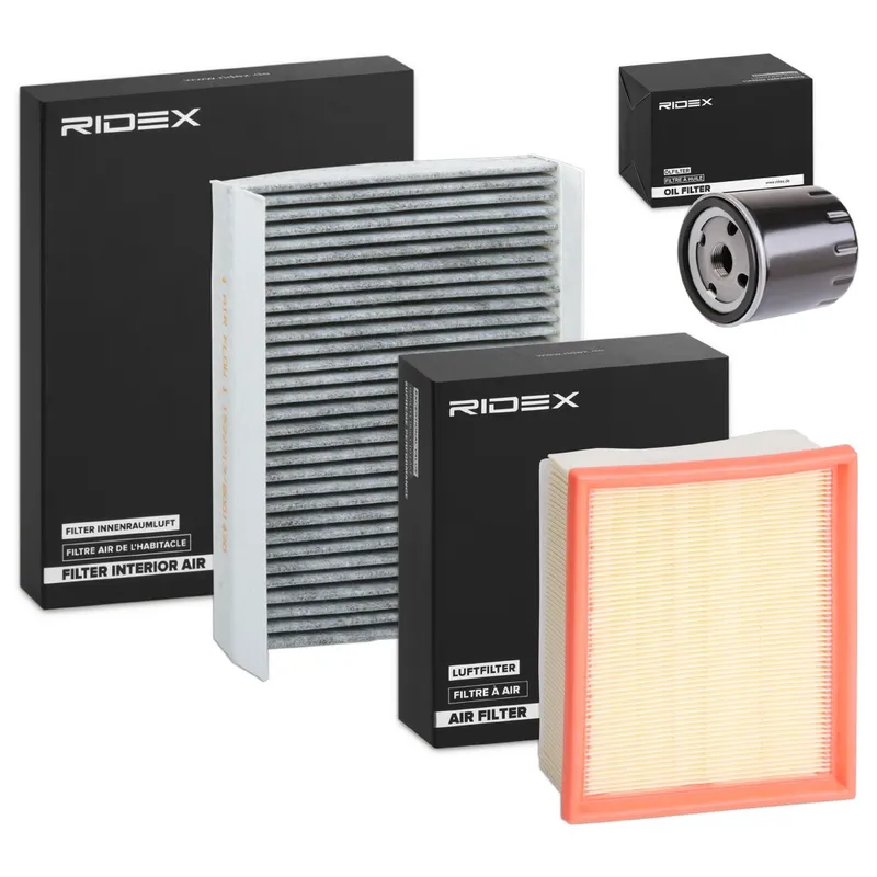 Filtersats RIDEX 4055F2907