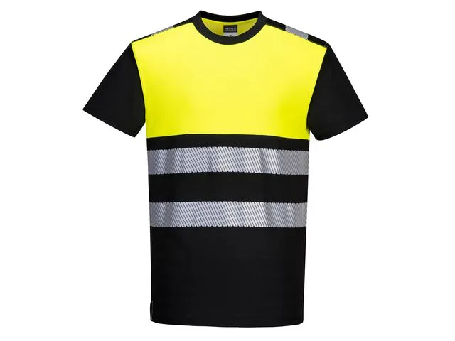Varsel t-shirt PW311 Hi-Vis Klass 1 L