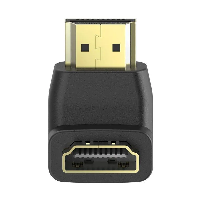 HAMA Adapter Hdmi 270 Grader Guld Svart