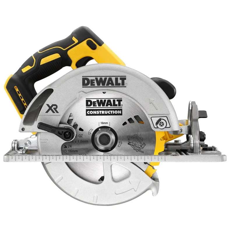 Dewalt 18V XR Brushless 184mm Rail Compatible Circular Saw – Bare Unit