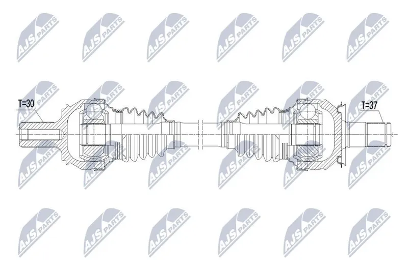 Drivaxel NTY NPW-ME-221