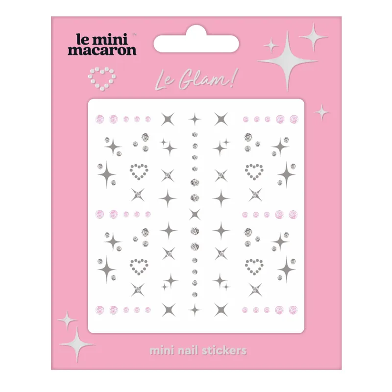 Le Mini Macaron Nail Art Stickers Le Glam