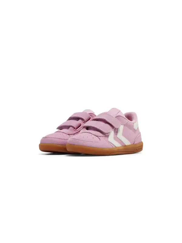 Hummel Victory Suede II Infant Sneakers, Roseate Spoonbill, 24