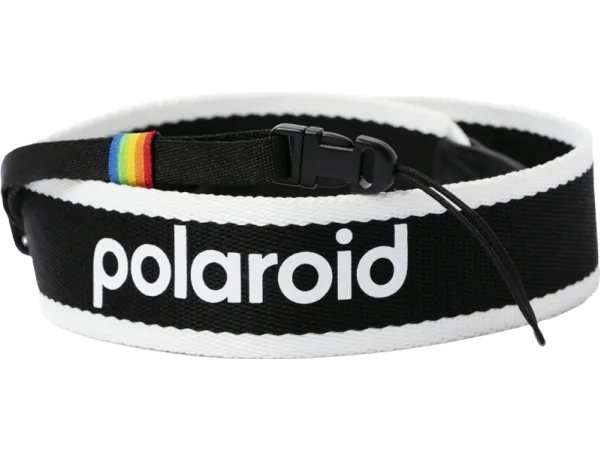 Polaroid Camera Strap Flat Black & White, Digitalkamera, Svart, Vit, Kina, Polaroid Now+, Now, OneStep 2 ? OneStep+, 110 cm, 35 mm