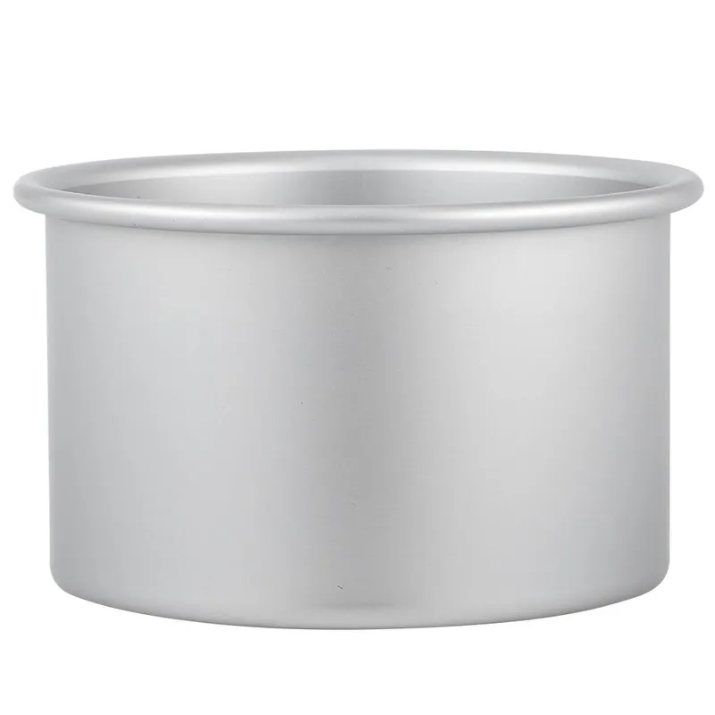 Rund kakform i aluminiumlegering Bakform med löstagbar botten DIY Köksverktyg