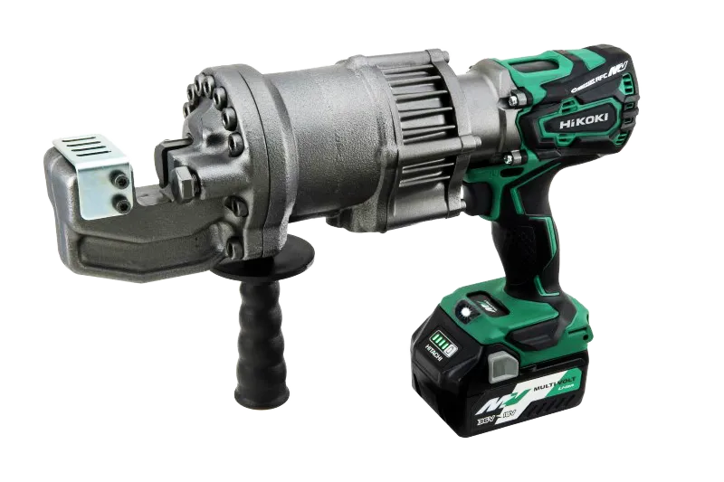HiKOKI DC20MV Armeringsklipp med batteri och laddare
