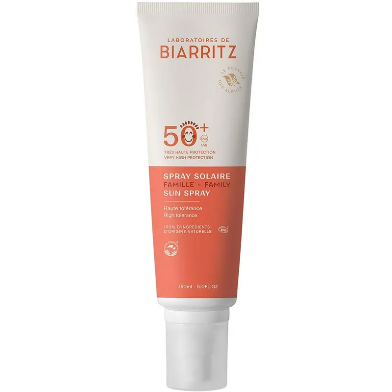 Laboratoires de Biarritz DERMO Suncare Sunscreen Spray SPF50+, Family Size 150 ml