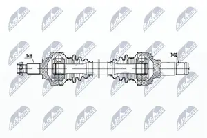 Drivaxel NTY NPW-BM-195