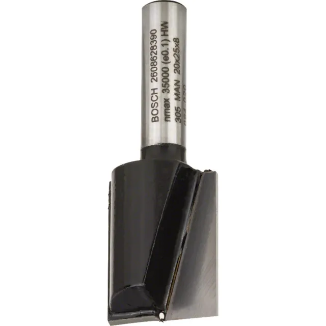 Bosch Notfräs, 8 mm, D1 20 mm, L 25 mm, G 56 mm 8 mm, D1 20 mm, L 25 mm, G 56 mm