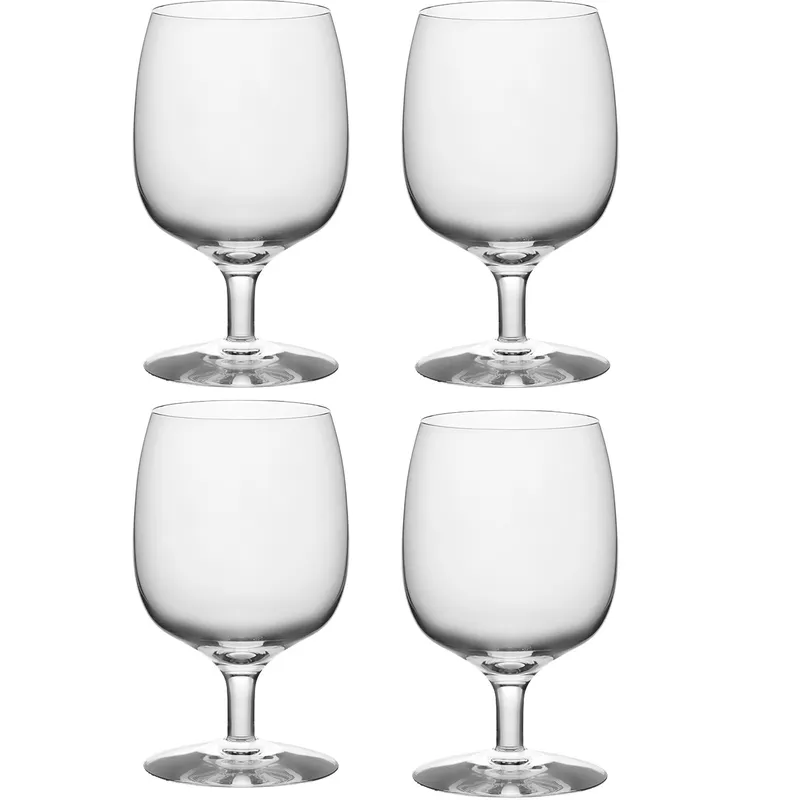 Kosta boda Nutid ölglas på fot 48 cl, 4-pack