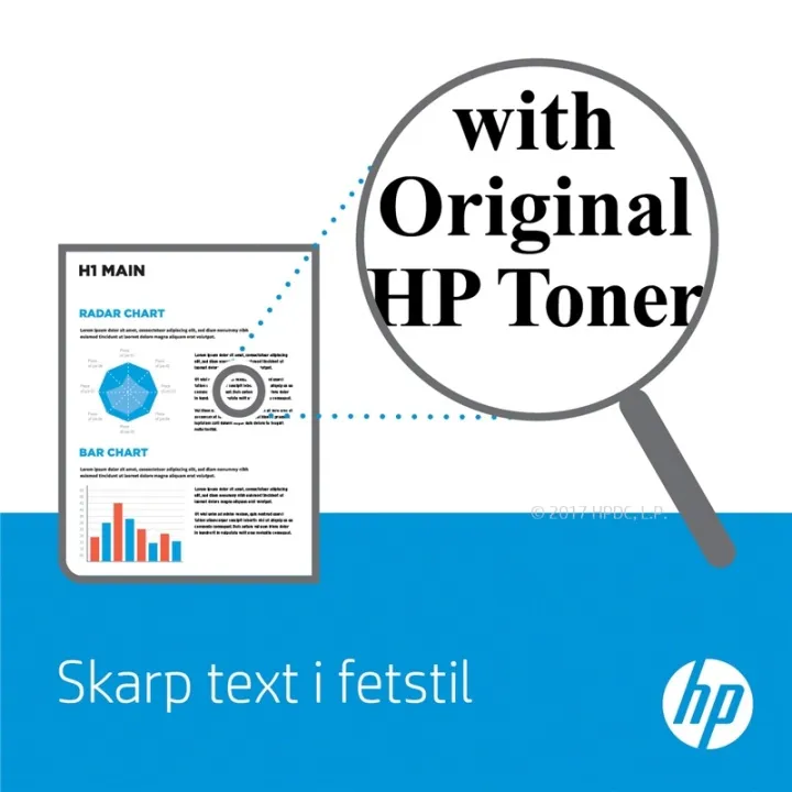HP 26A Tonerkassett Svart