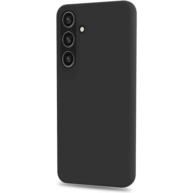 Celly Mobilskal till Galaxy S25 Cromo Soft Rubber – Svart
