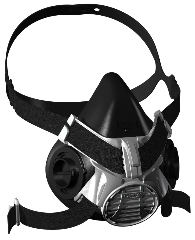 MSA Advantage 420 Halvmask dubbla filter Stl L