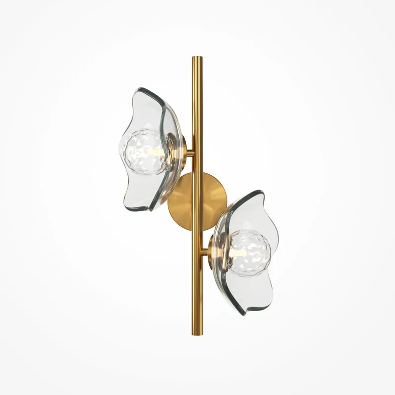 Maytoni - Miracle 2 - Vägglampa - Mässing