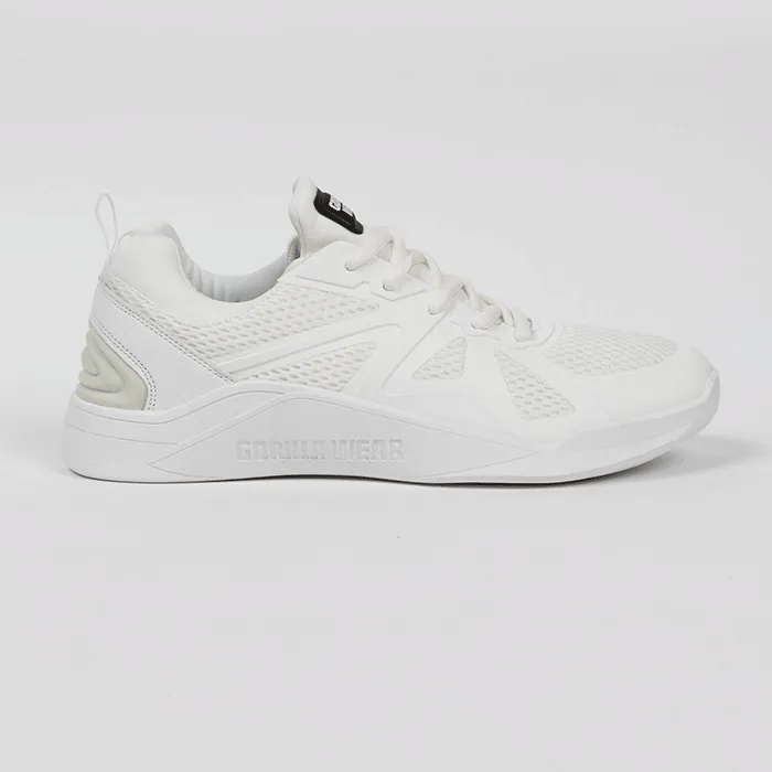 Gorilla Wear Gym Hybrids, White (#9822)