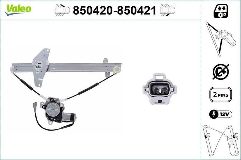 Fönsterhiss VALEO 850420
