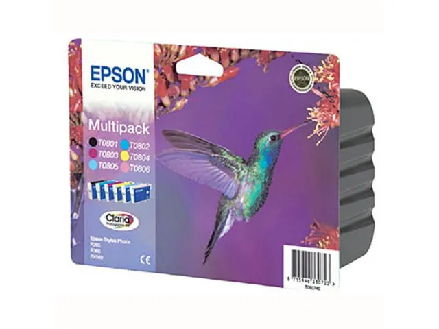 Epson Bläck Multipack T0801/2/3/4/5/6 - R265